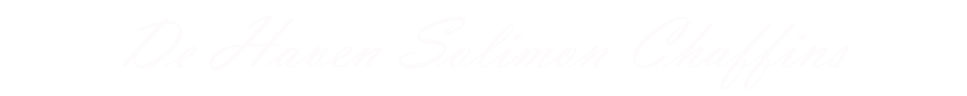 De Haven Solimon Chaffins
