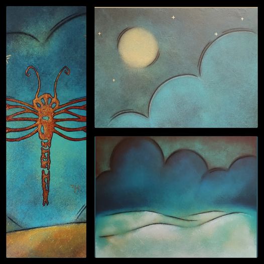 Dragonflies Visit the Pueblo